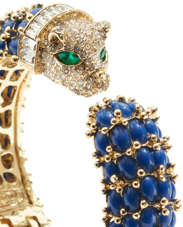 Panther Cuff in Royal Blue
