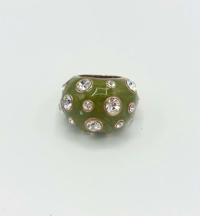 Yelena NY "Bubble" Ring in Green