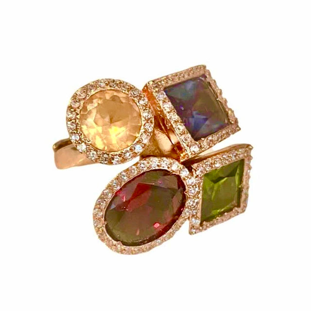 Yelena NY "Picasso" Cocktail Ring