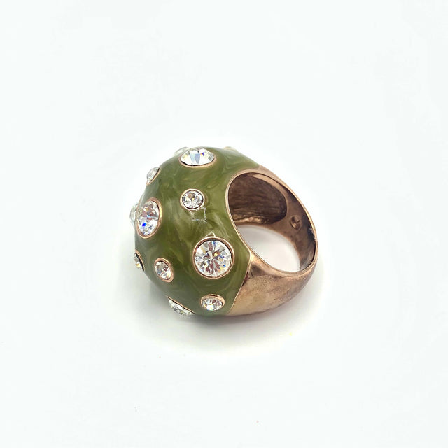 Yelena NY "Bubble" Ring in Green