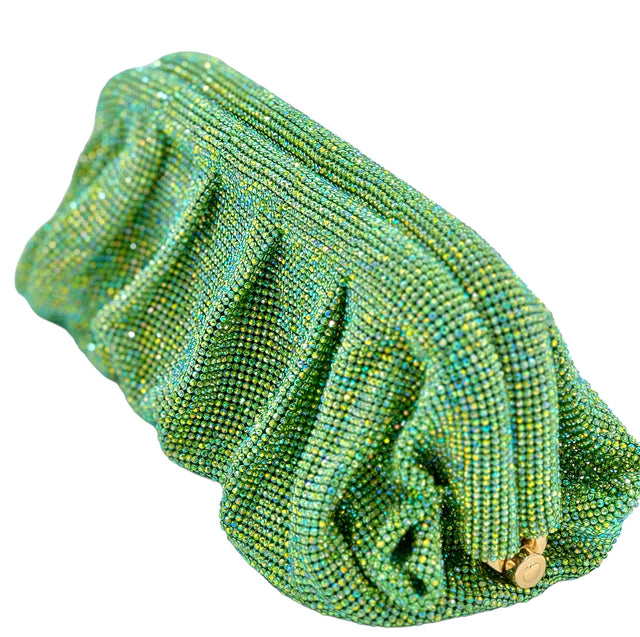 Lime Green Bella Evening Clutch Bag