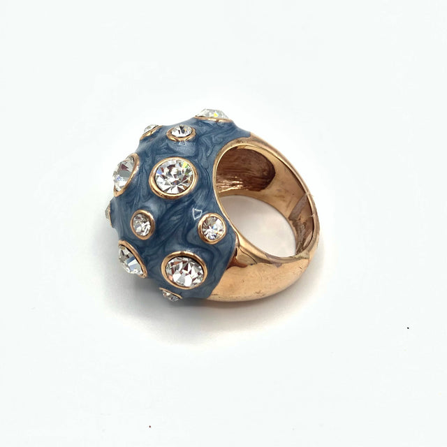 Yelena NY "Bubble" Ring in Blue