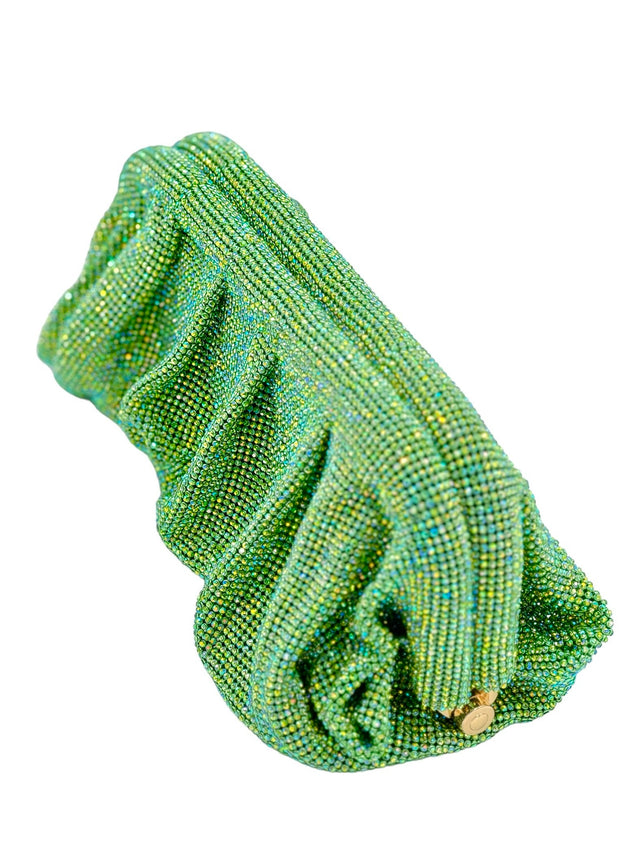 Lime Green Bella Evening Clutch Bag