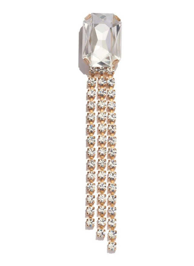 Cascata earrings in Silver