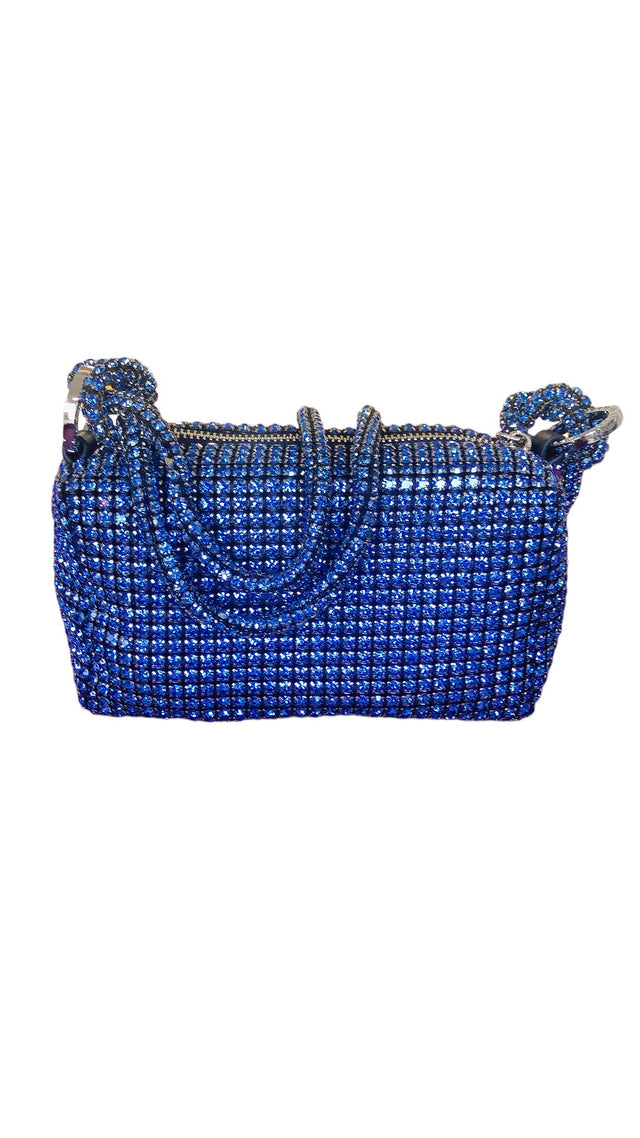 Stella Disco Bag in Navy Blue