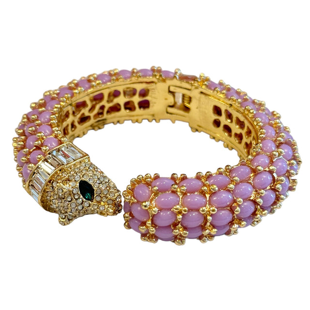 Panther Cuff in Light Purple