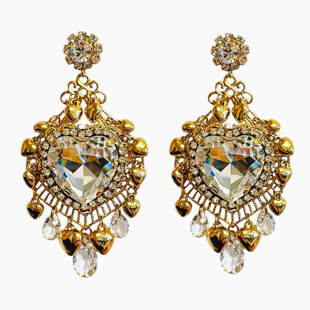 Magic heart earrings