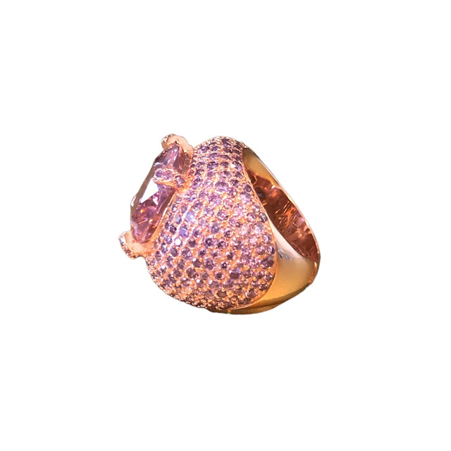 Cocktail Ring in Pink Petals