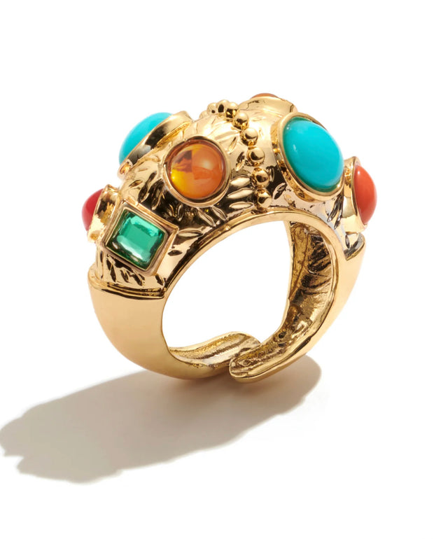 Adele multicolor ring