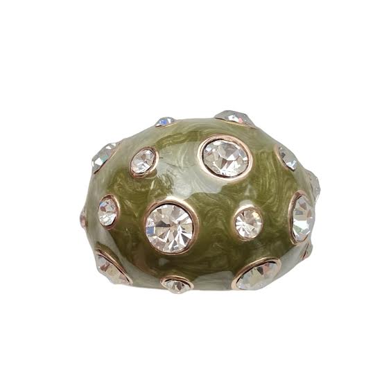 Yelena NY "Bubble" Ring in Green