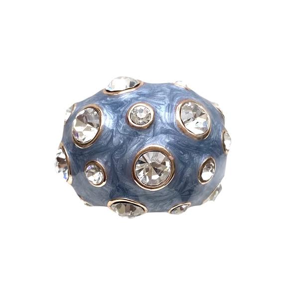 Yelena NY "Bubble" Ring in Blue