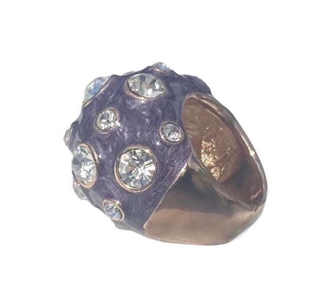 Yelena NY "Bubble" Ring in Purple
