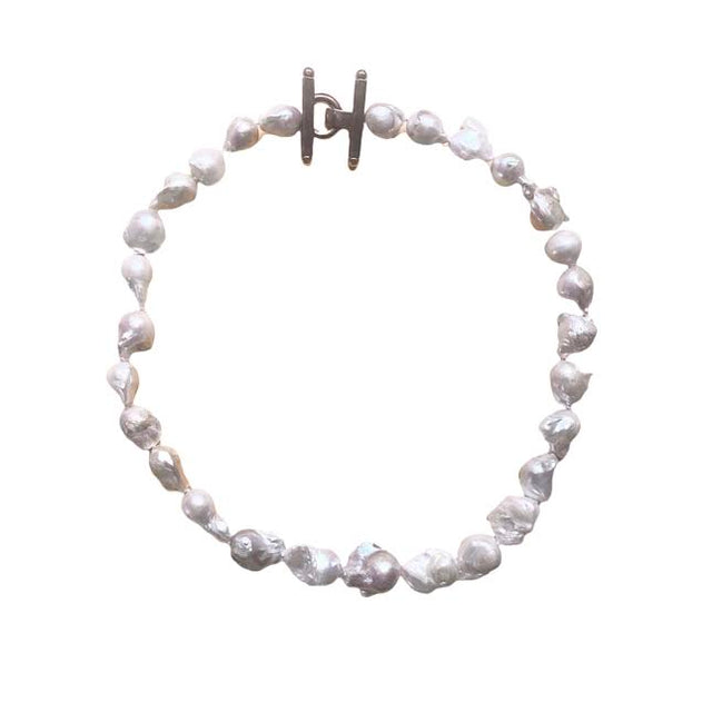 Yelena NY Baroque Pearl Necklace / 24 in