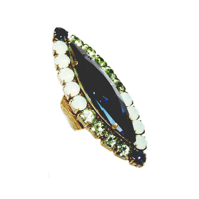 Yelena NY "Greek Goddess" Ring in Sapphire