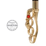 GOLD KNUCKLEDUSTER UMBRELLA