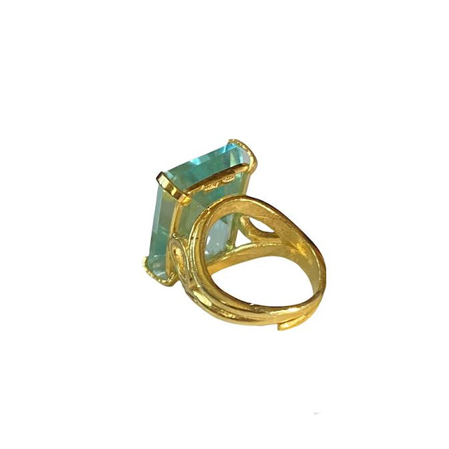 Statement Aqua Ring