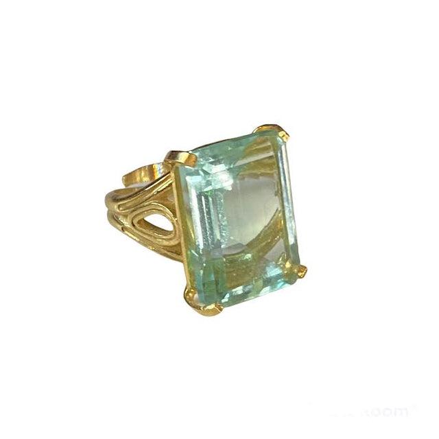 Statement Aqua Ring