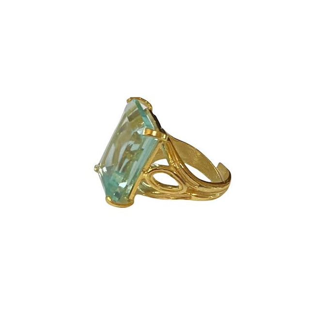 Statement Aqua Ring