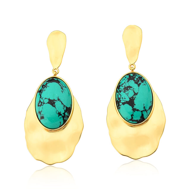 Amazonico Earrings in Turquoise