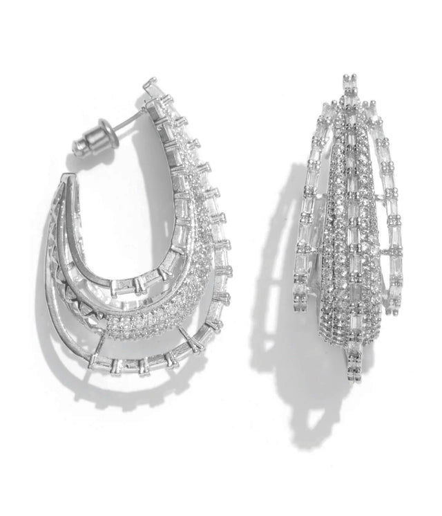 Sliver Desiree Earrings