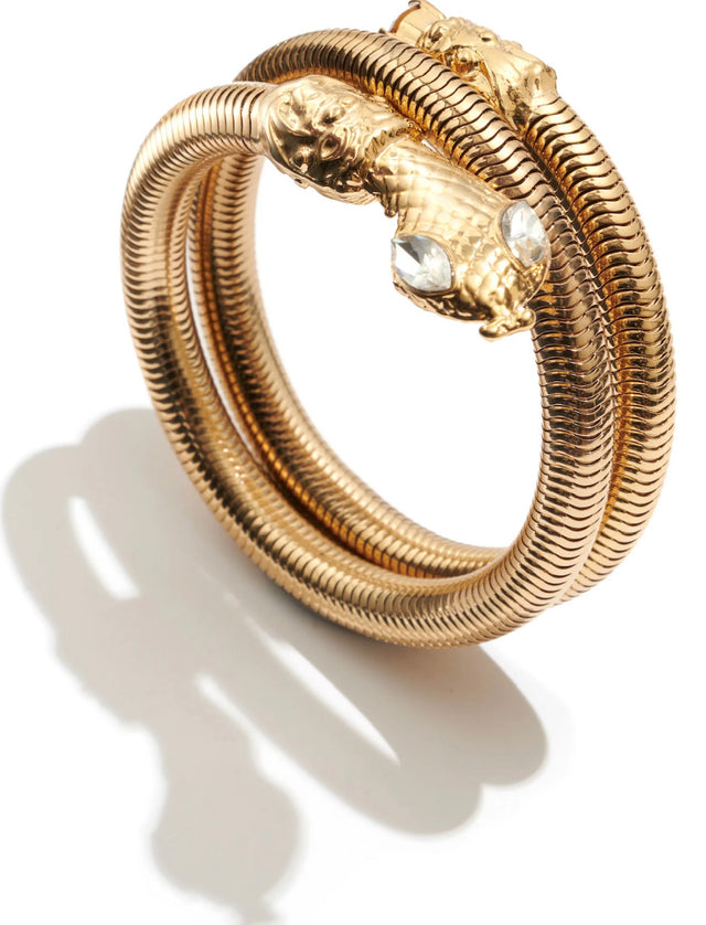 Gold Snake Bracelet