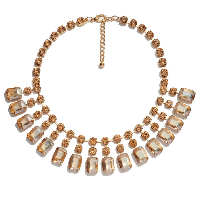 Double VIC necklace in Gold