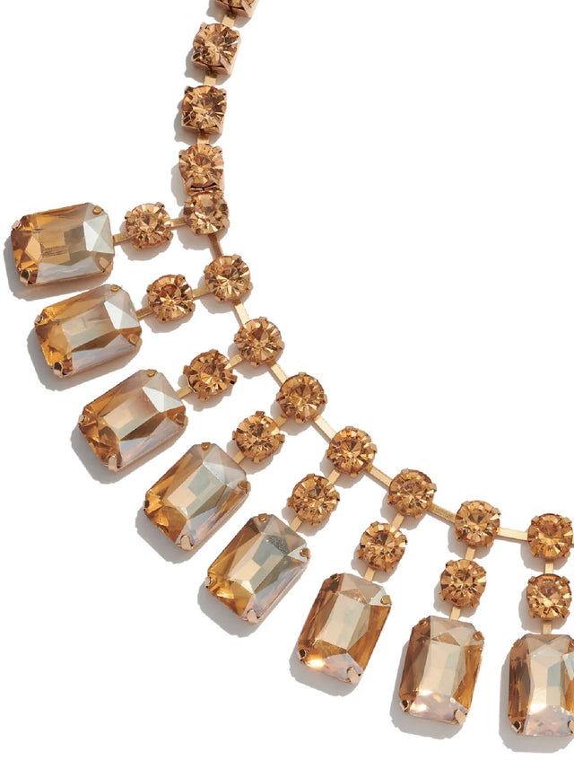 Double VIC necklace in Gold