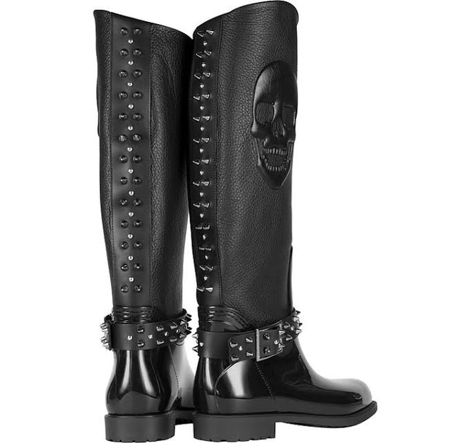 Philipp Plein Skull Rainboot