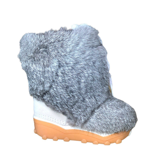 Grey Baby Rabbit Boots