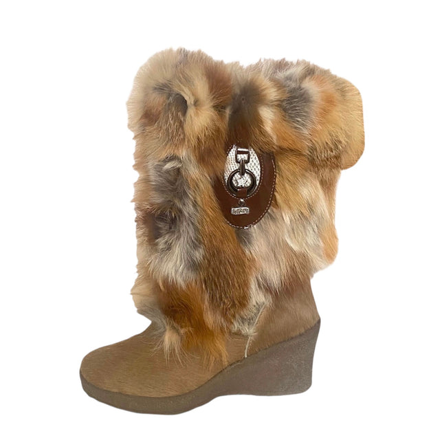 Cognac Fox Boots