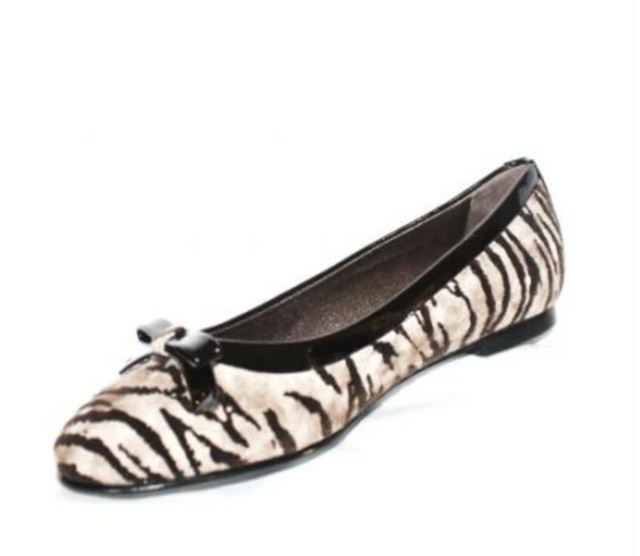 MARIE CLAUD "TIGER PRINT' FLAT
