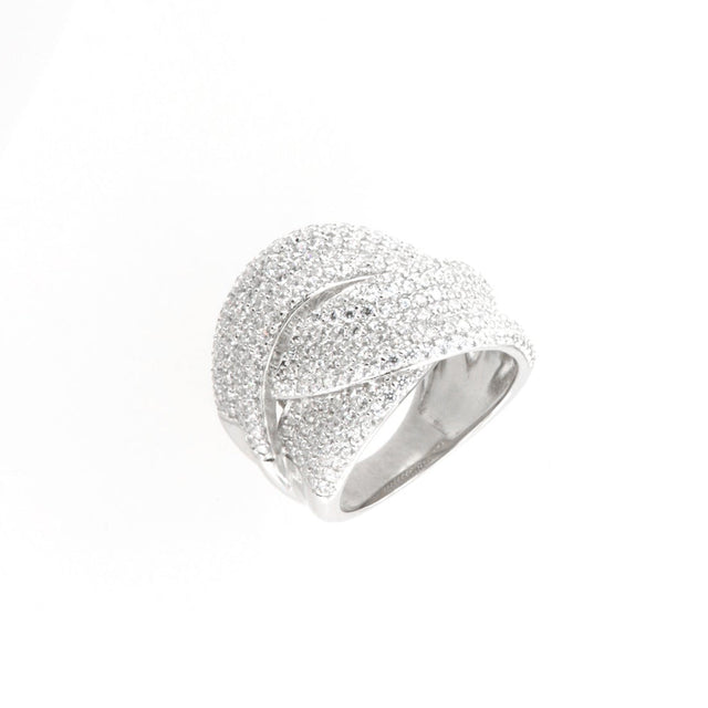 Intreccio Ring in White