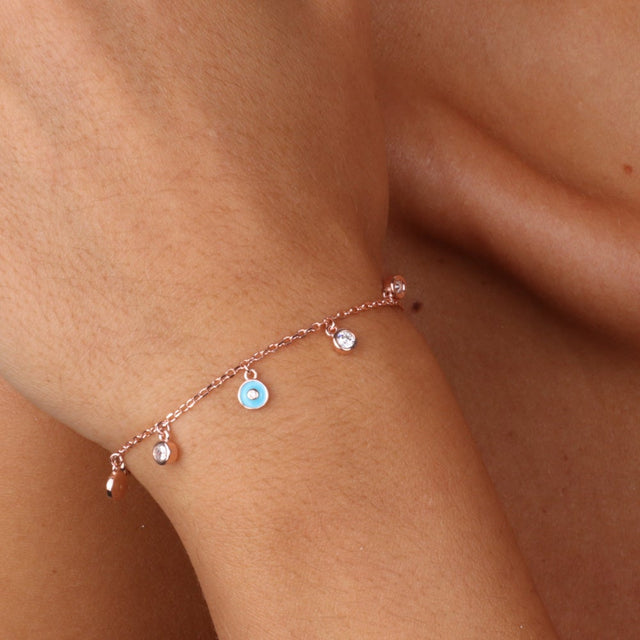 Thin Chain Charm Bracelet II