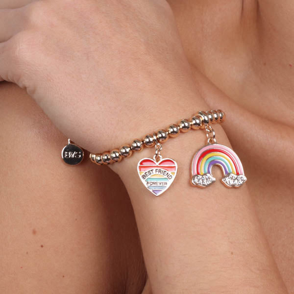 Rainbow Charm Bracelet