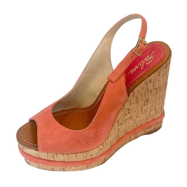 Paloma Barcelo Suede Platform Sandals