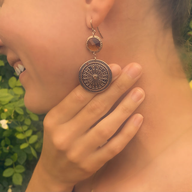 Petite Coin Earrings