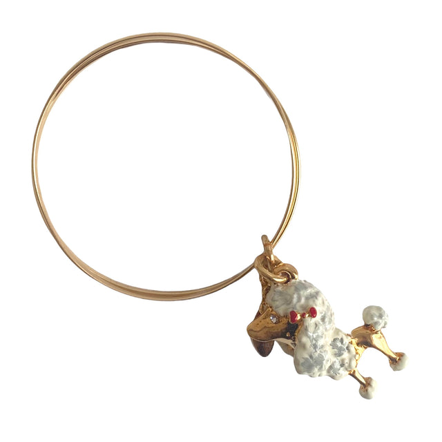 Creart “Proud Poodle” Charm Bracelet
