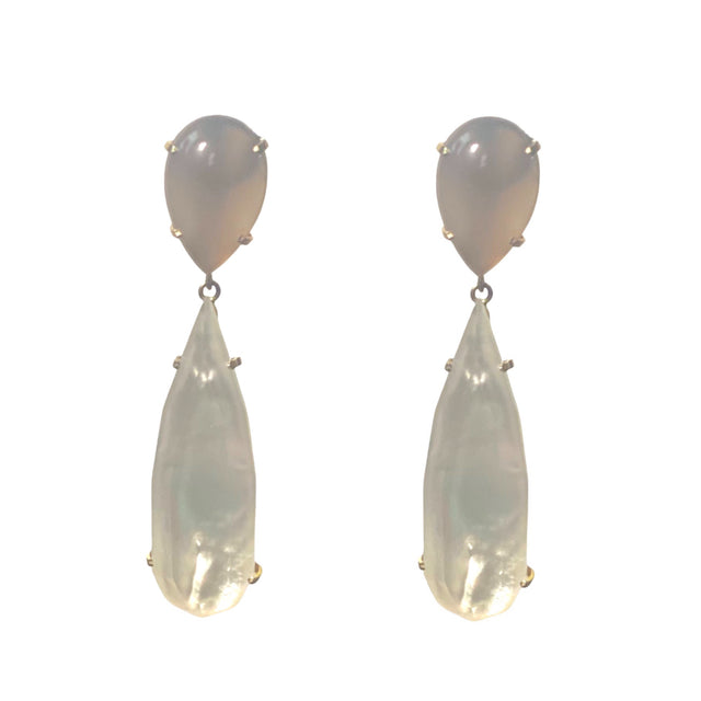 Mother of Pearl Drop Earrings
