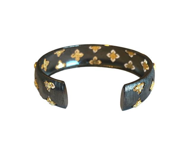 Renaissance Cuff in gunmetal