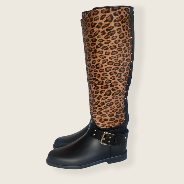 Cheetah Rain Boot