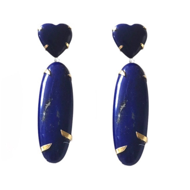 Azul Hearts Earrings