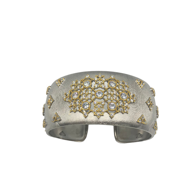 Ferrara Cuff in Silver