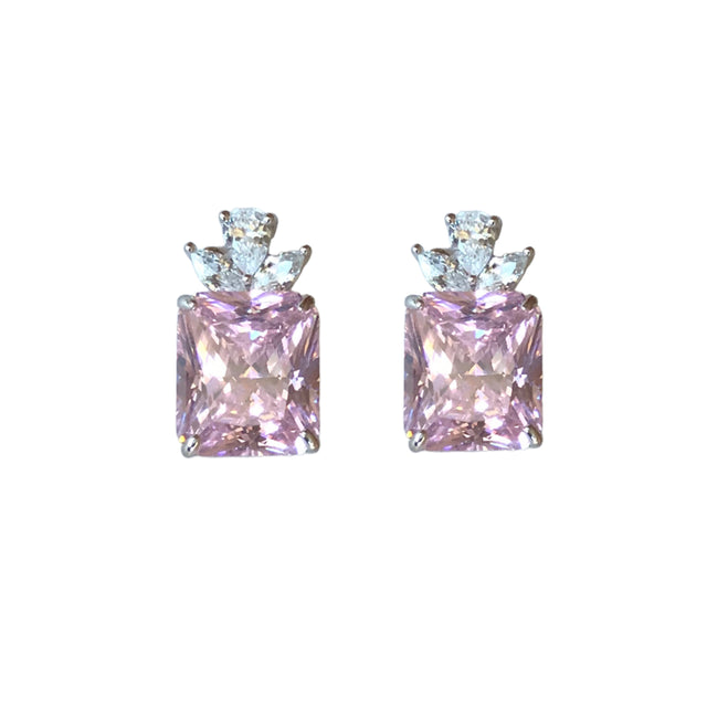 Gala Pink Stud Earrings