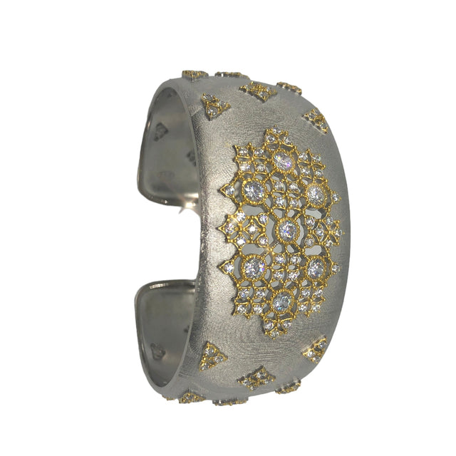 Ferrara Cuff in Silver
