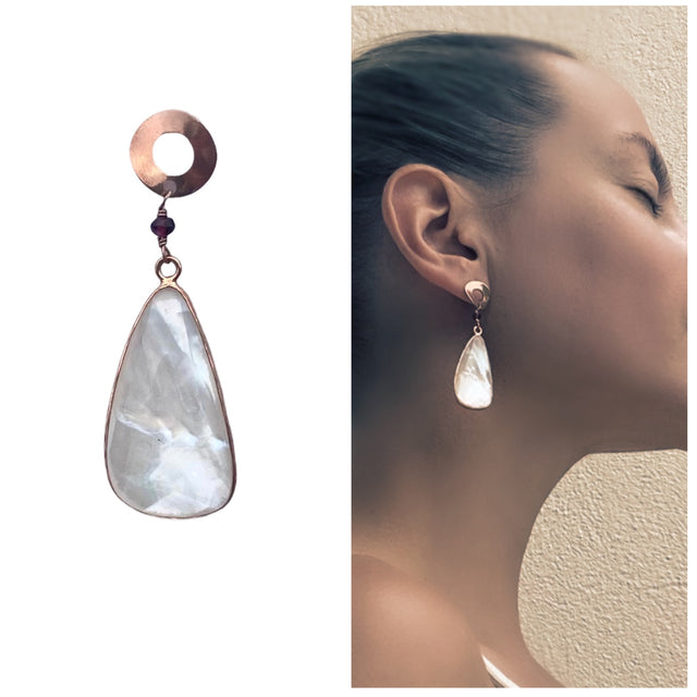 Mother Of Pearl Earrings