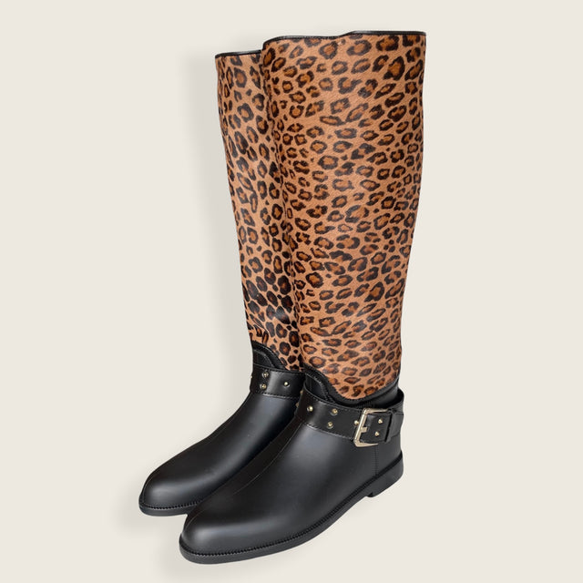 Cheetah Rain Boot