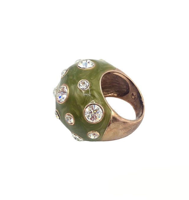 Yelena NY "Bubble" Ring in Green