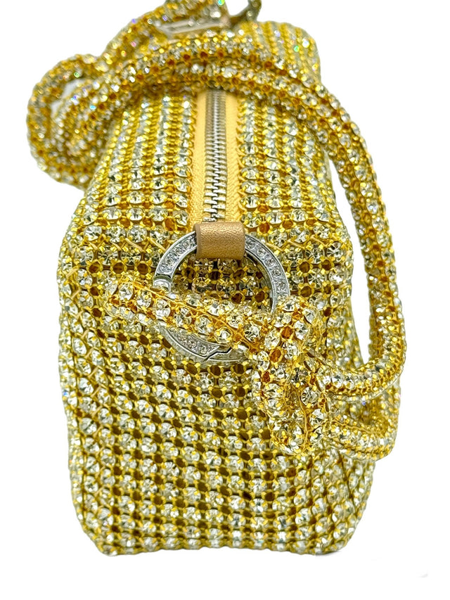 Stella disco bag in gold