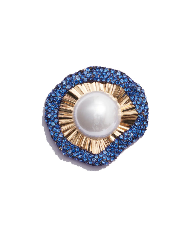 Miuccia Earrings in Blue
