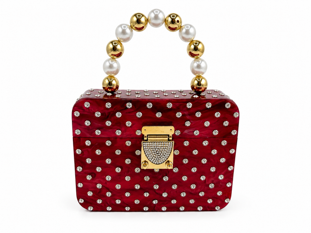 ENCHANT Red Acrylic Bag